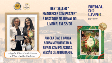 Bienal RJ 2025: sucesso do livro “Emagrecer com prazer”