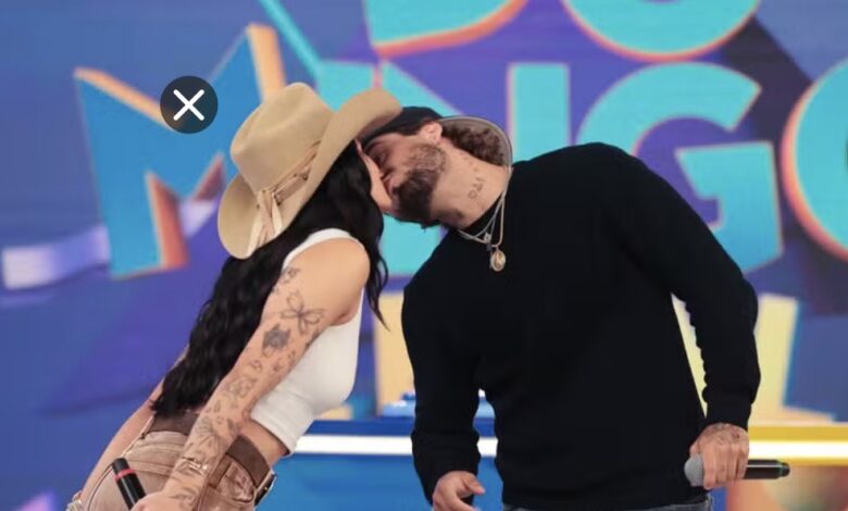 Ana Castela E Zé Felipe Se Beijam Durante Gravação 1 IMG 9269